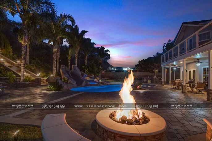 景觀造型水泥假山是如何設(shè)計的？