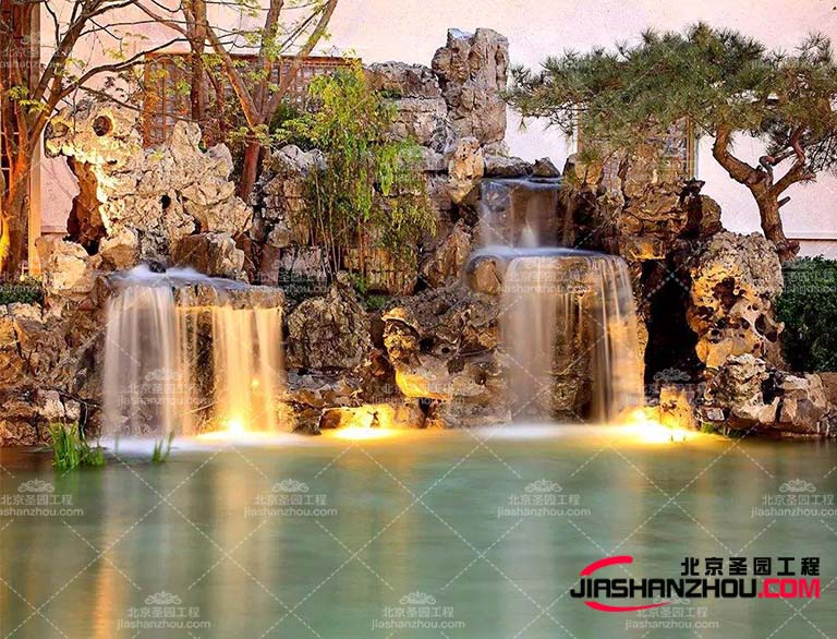 江西創(chuàng)意與實(shí)用的完美結(jié)合水泥假山水池方案讓您愛不釋手