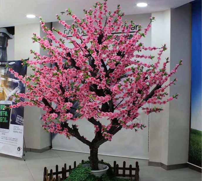 仿真桃花樹.jpg 仿真桃花樹