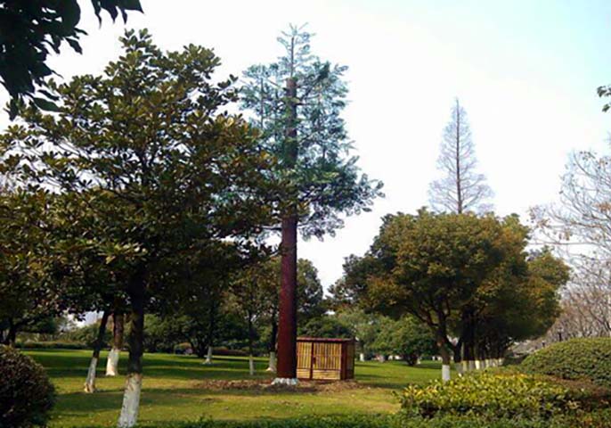 信號塔避雷針監(jiān)控桿仿真樹