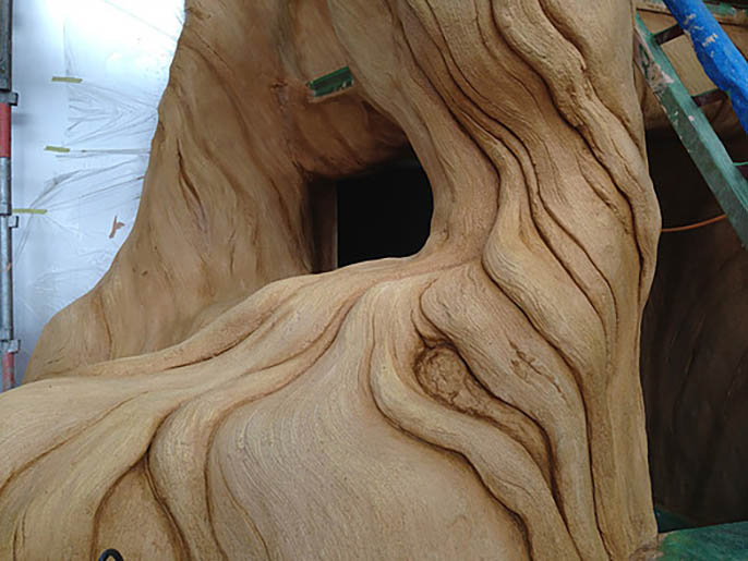 迪士尼仿木.jpg 迪士尼仿木