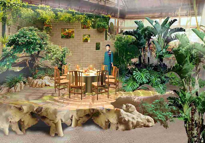 仿真樹裝飾效果圖.jpg 仿真樹裝飾效果圖