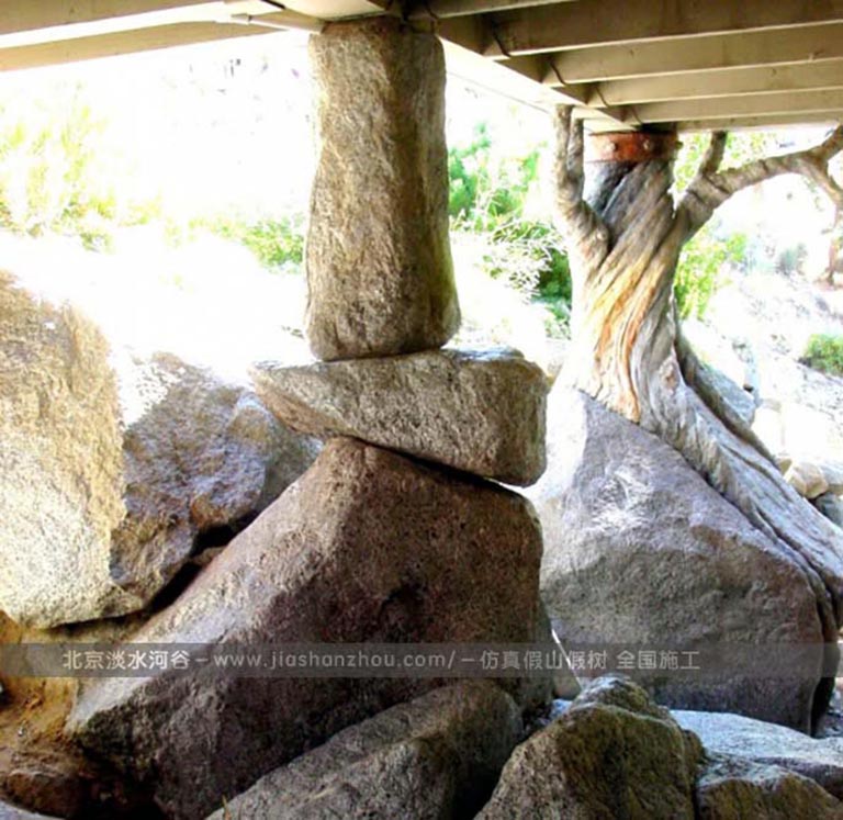 仿真人造景觀石制作工藝.jpg 仿真人造景觀石制作工藝