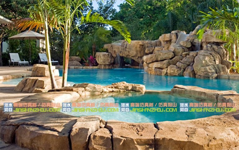 水泥假山.jpg 水泥假山