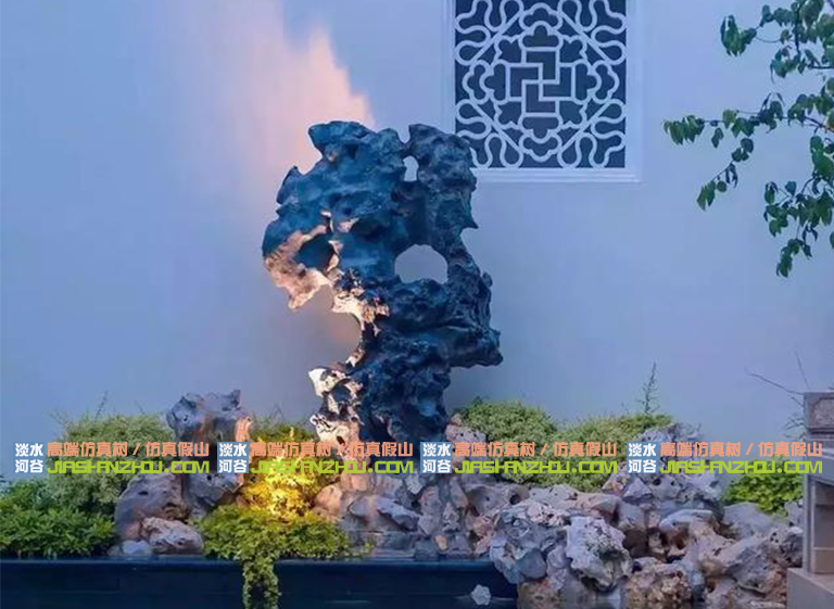 水泥假山.jpg 水泥假山