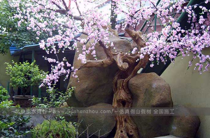 仿真桃花樹.jpg 仿真桃花樹