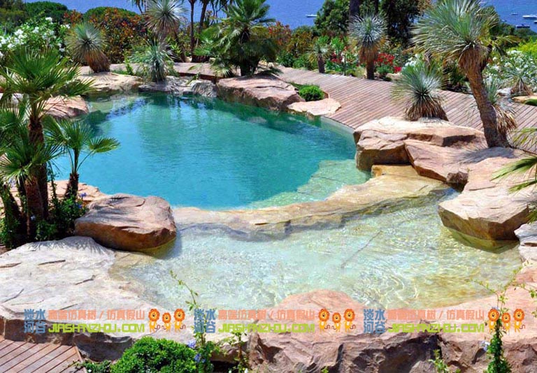 人工假山.jpg 人工假山