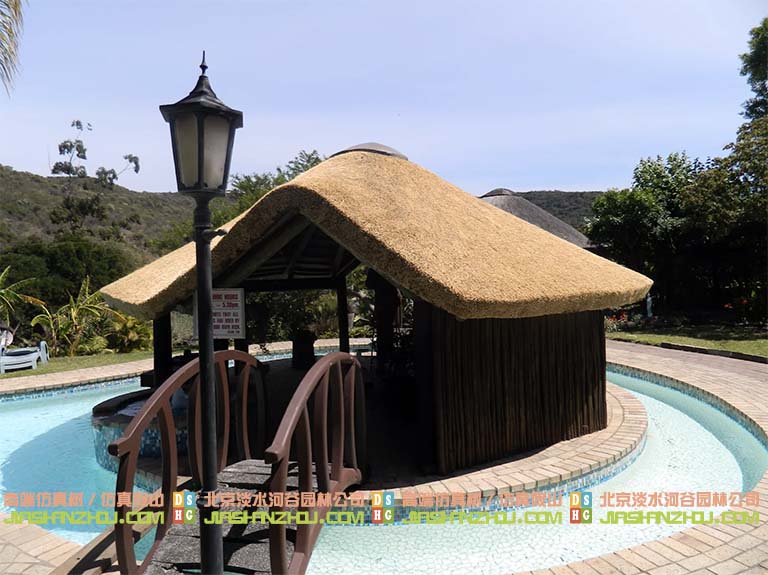 水泥仿真稻草屋頂.jpg 水泥仿真稻草屋頂