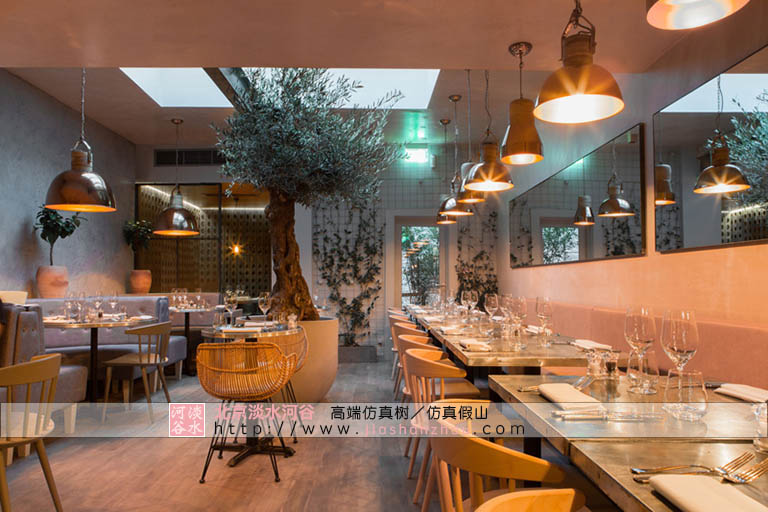 仿真水泥樹(shù)制作