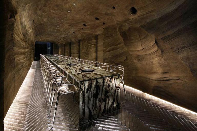 山洞餐廳設計