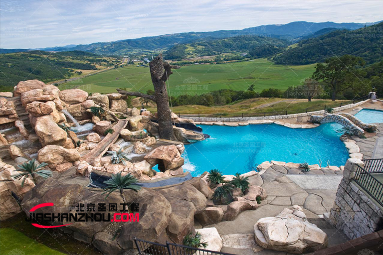 塑石假山水池.jpg 塑石假山水池