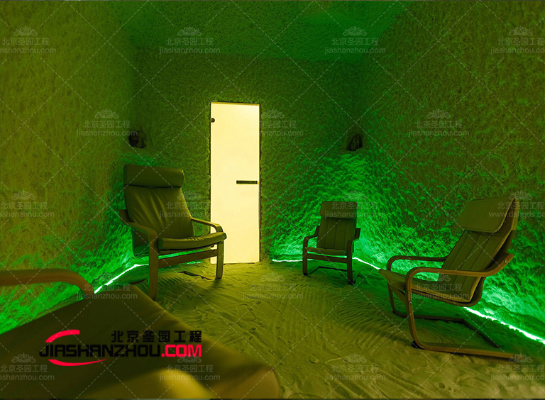 洞穴主題鹽療別墅