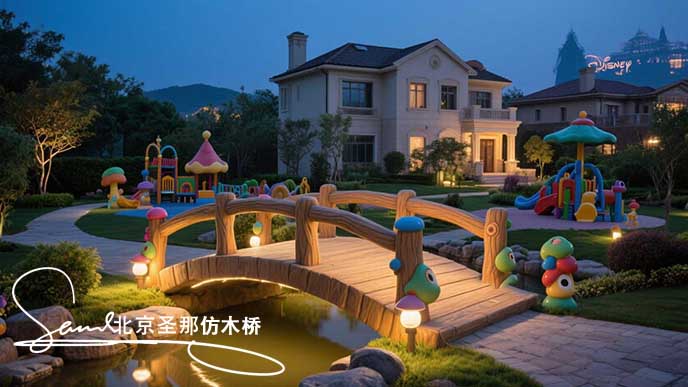 水泥仿木橋.jpeg 水泥仿木橋