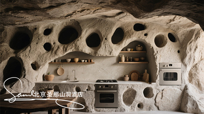水泥仿真山洞酒店飯店