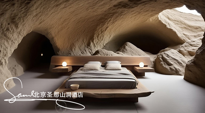水泥仿真山洞酒店飯店