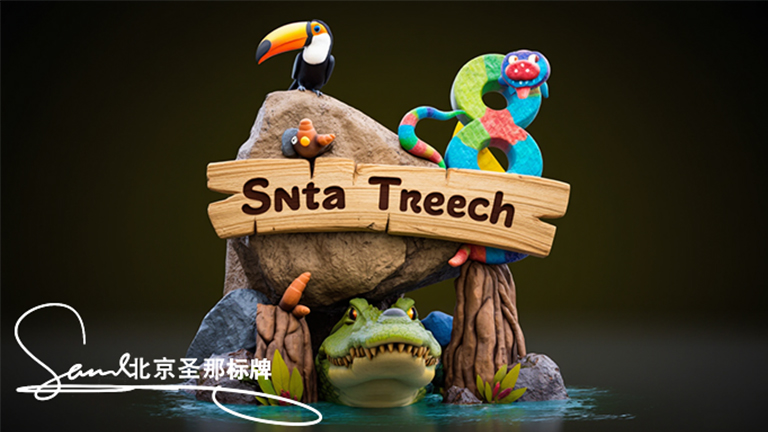 水泥仿木標(biāo)識(shí)牌.jpg 水泥仿木標(biāo)識(shí)牌