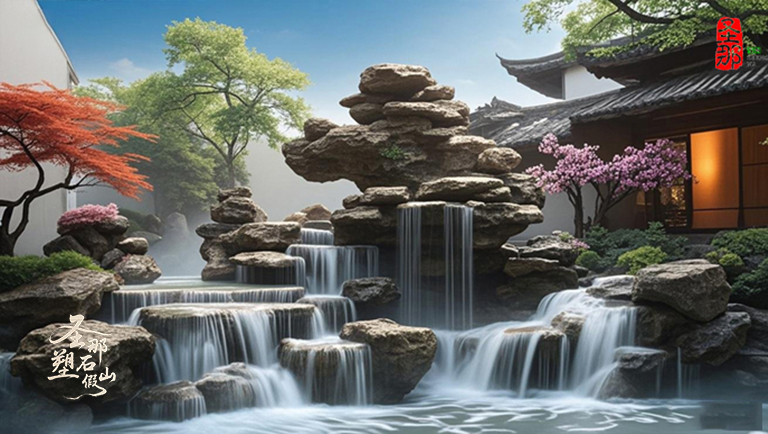 水泥假山.jpg 水泥假山