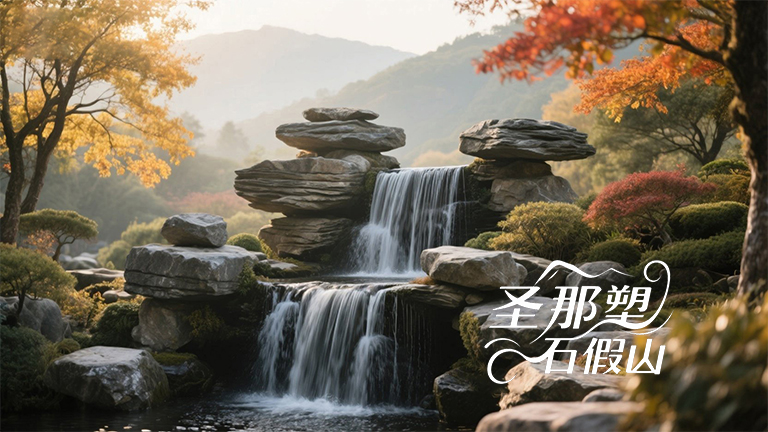 水泥假山.jpg 水泥假山